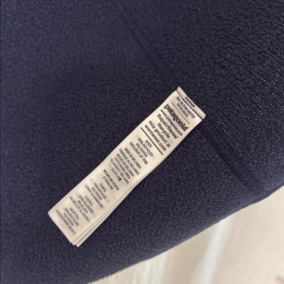 Patagonia Navy Blue Full-Zip Jacket - Picture 4 of 5
